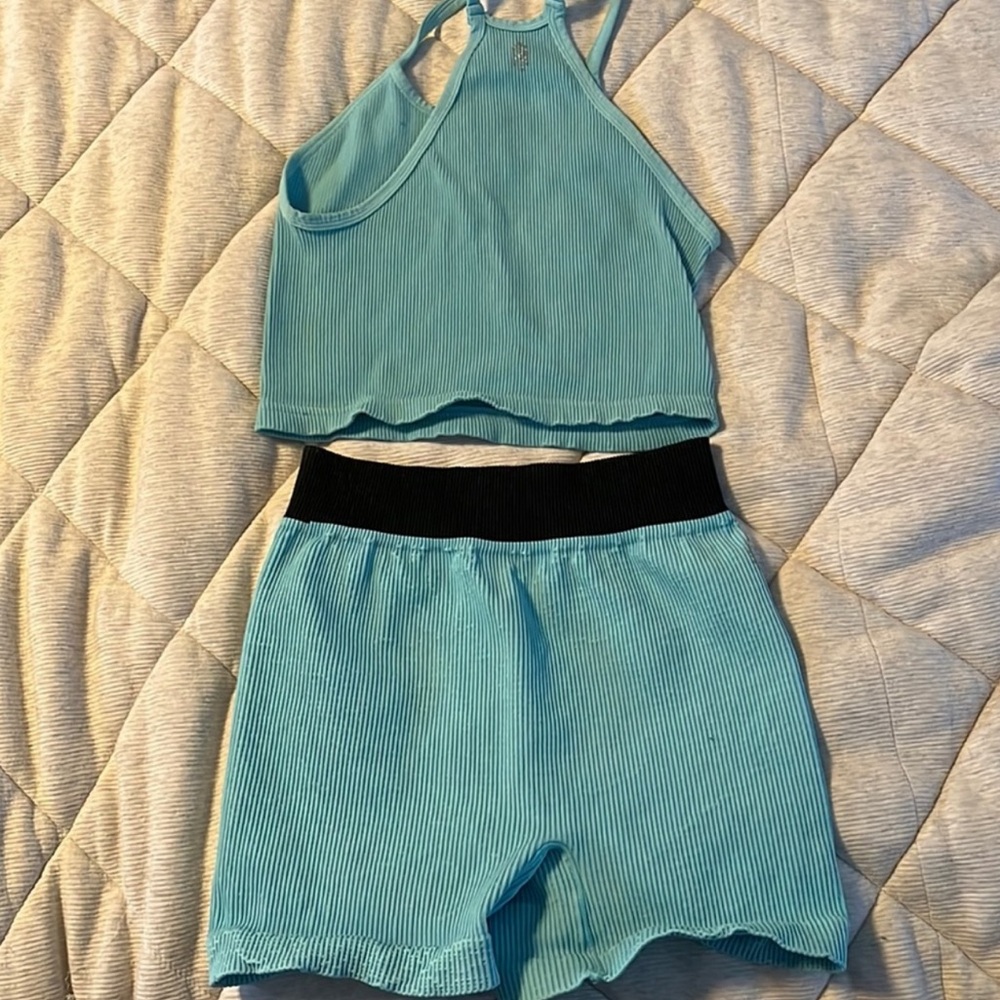 Free People Movement Happiness Runs Shorts Set